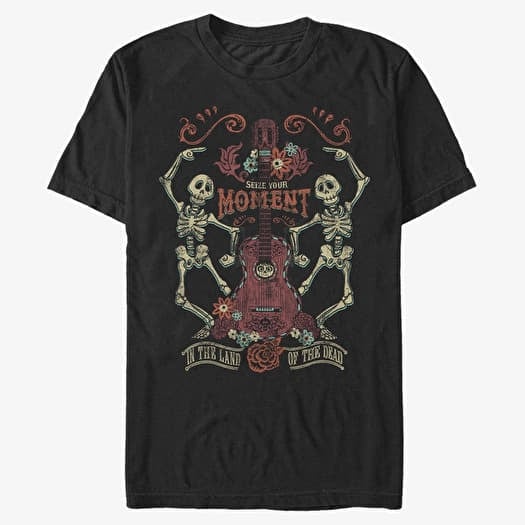 Tricou Merch Pixar Coco - Viva Unisex T-Shirt Black