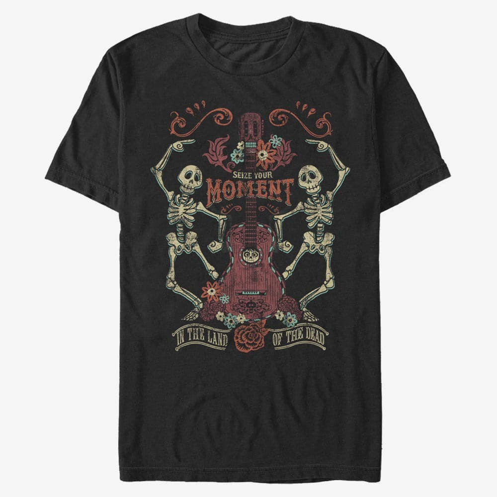 T-Shirts Merch Pixar Coco - Viva Unisex T-Shirt Black
