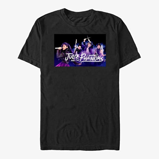 T-paita Merch Netflix Julie And The Phantoms - Julie Jump Group Shot Unisex T-Shirt Black