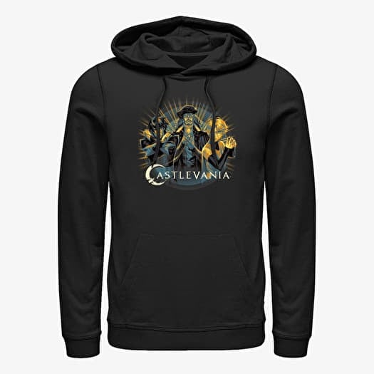 Mikina Merch Netflix Castlevania - Trio Rays Unisex Hoodie Black