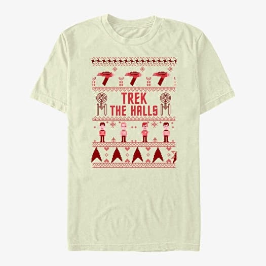 T-shirt Merch Paramount Star Trek - Holiday Lighting Unisex T-Shirt Natural