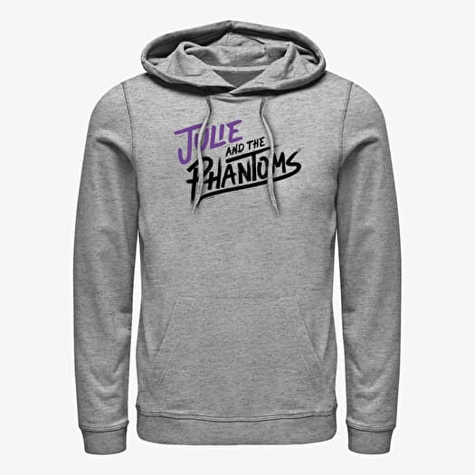 Sweatshirt Merch Netflix Julie And The Phantoms - Stacked Logo Unisex Hoodie Heather Grey