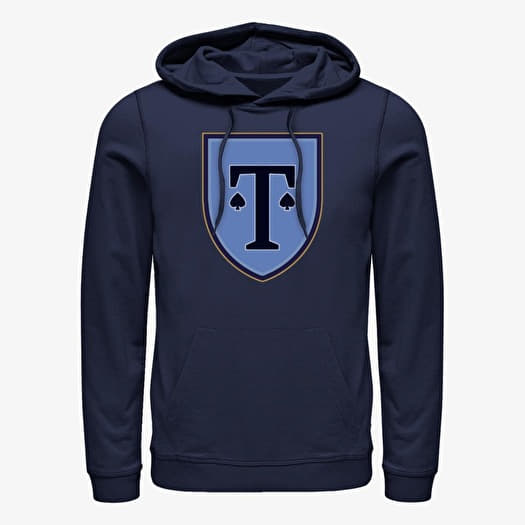 Mikina Merch Netflix Heartstopper - Truham Spade Crest Unisex Hoodie Navy Blue