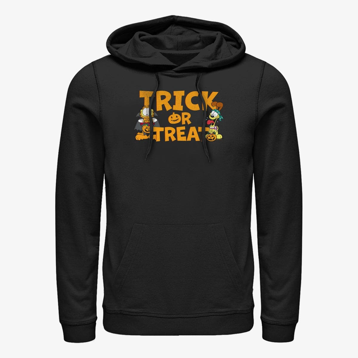 Sweatshirts Merch Paramount Garfield - Garfield Halloween Unisex Hoodie Black