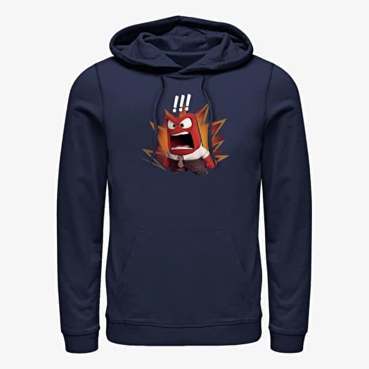 Sudadera Merch Pixar Inside Out - Curse Word Unisex Hoodie Navy Blue