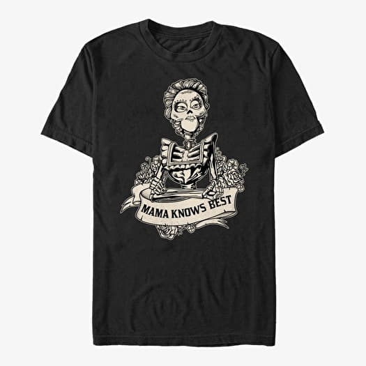 Tricou Merch Pixar Coco - Mom Knows Best Unisex T-Shirt Black