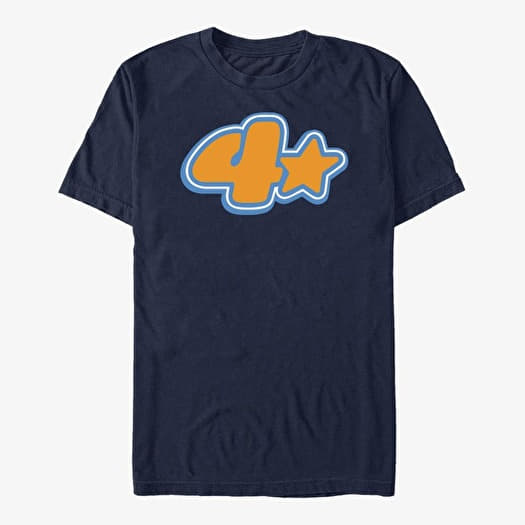 T-shirt Merch Pixar Turning Red - Four Star Unisex T-Shirt Navy Blue