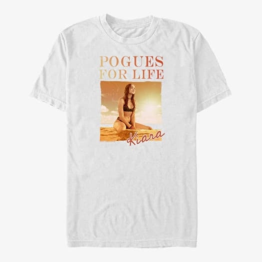 T-shirt Merch Netflix Outer Banks - Kiara Kook Unisex T-Shirt White