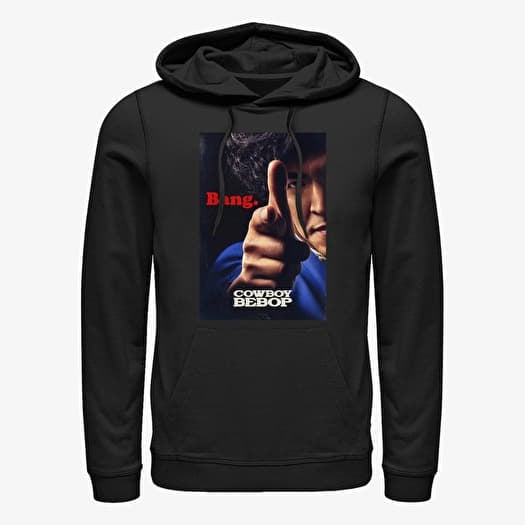 Bluza Merch Netflix Cowboy Bebop - Spike Bang Poster Unisex Hoodie Black