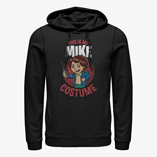 Mikina Merch Netflix Stranger Things - Mike Costume Unisex Hoodie Black