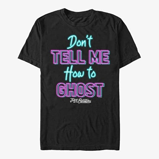 Tričko Merch Netflix Julie And The Phantoms - Ghost Unisex T-Shirt Black