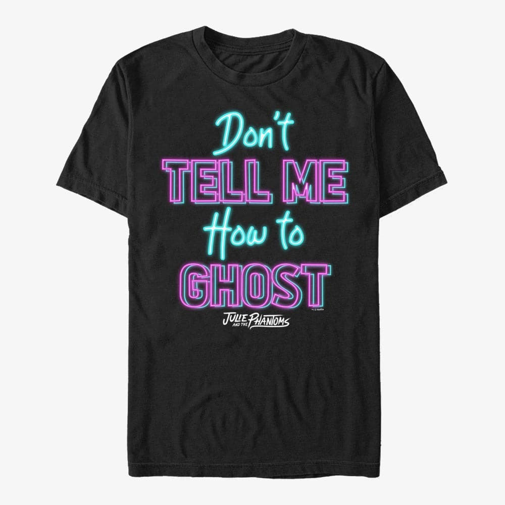 T-shirts Merch Netflix Julie And The Phantoms - Ghost Unisex T-Shirt Black