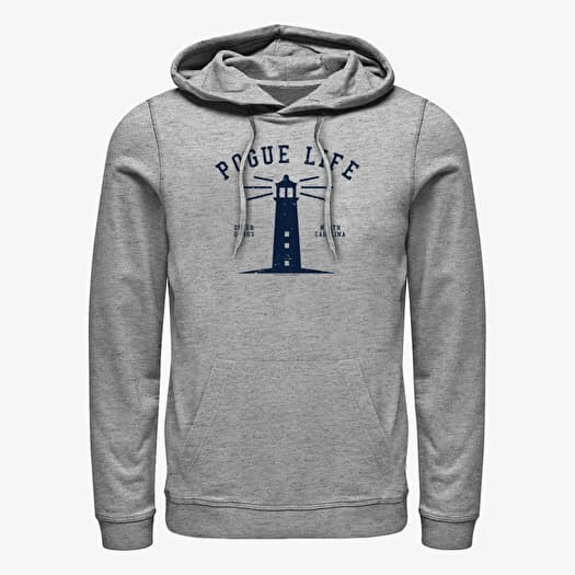 Sweatshirt Merch Netflix Outer Banks - POGUE LIFE Unisex Hoodie Heather Grey