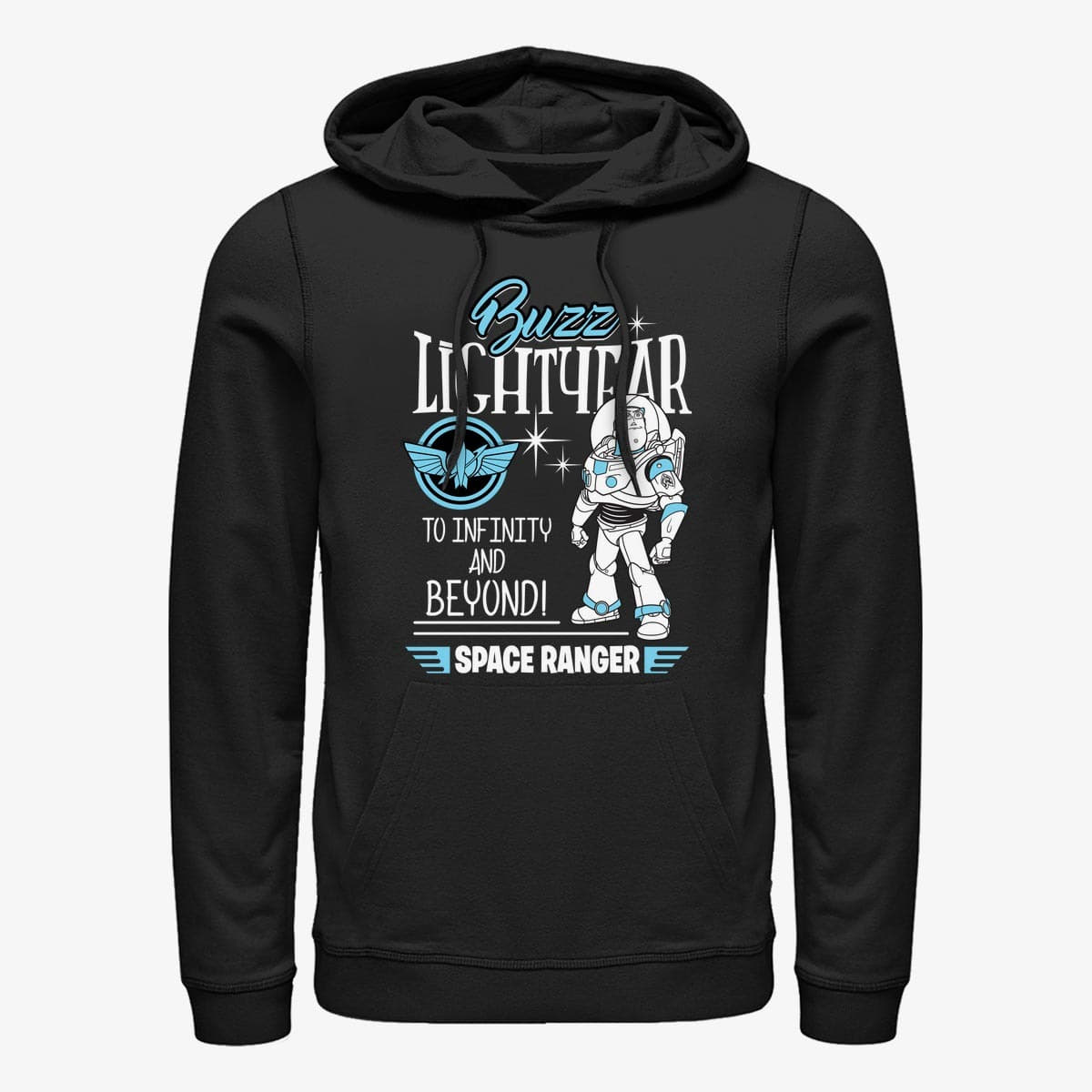 Sweatshirts Merch Pixar Toy Story - Lightyear Laser Unisex Hoodie Black