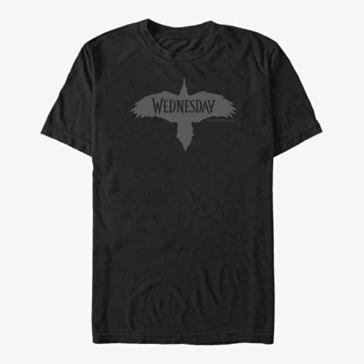 T-shirt Merch MGM Wednesday - Raven Wednesday Unisex T-Shirt Black