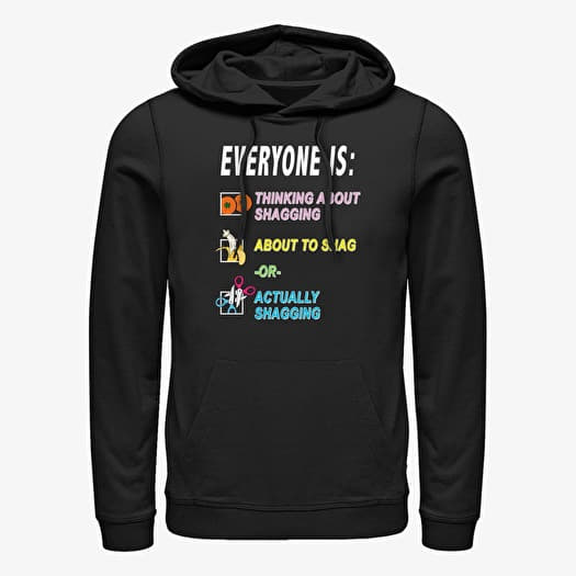 Mikina Merch Netflix Sex Education - Everyone List Unisex Hoodie Black