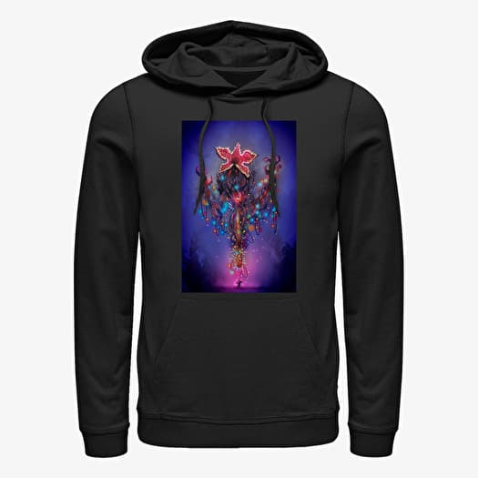 Sweatshirt Merch Netflix Stranger Things - Lit Unisex Hoodie Black