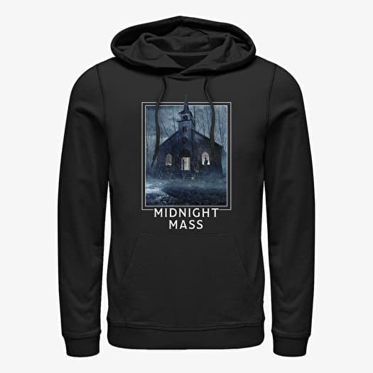 Sweat-shirt Merch Netflix Midnight Mass - Midnight Mass Church Lockup Unisex Hoodie Black