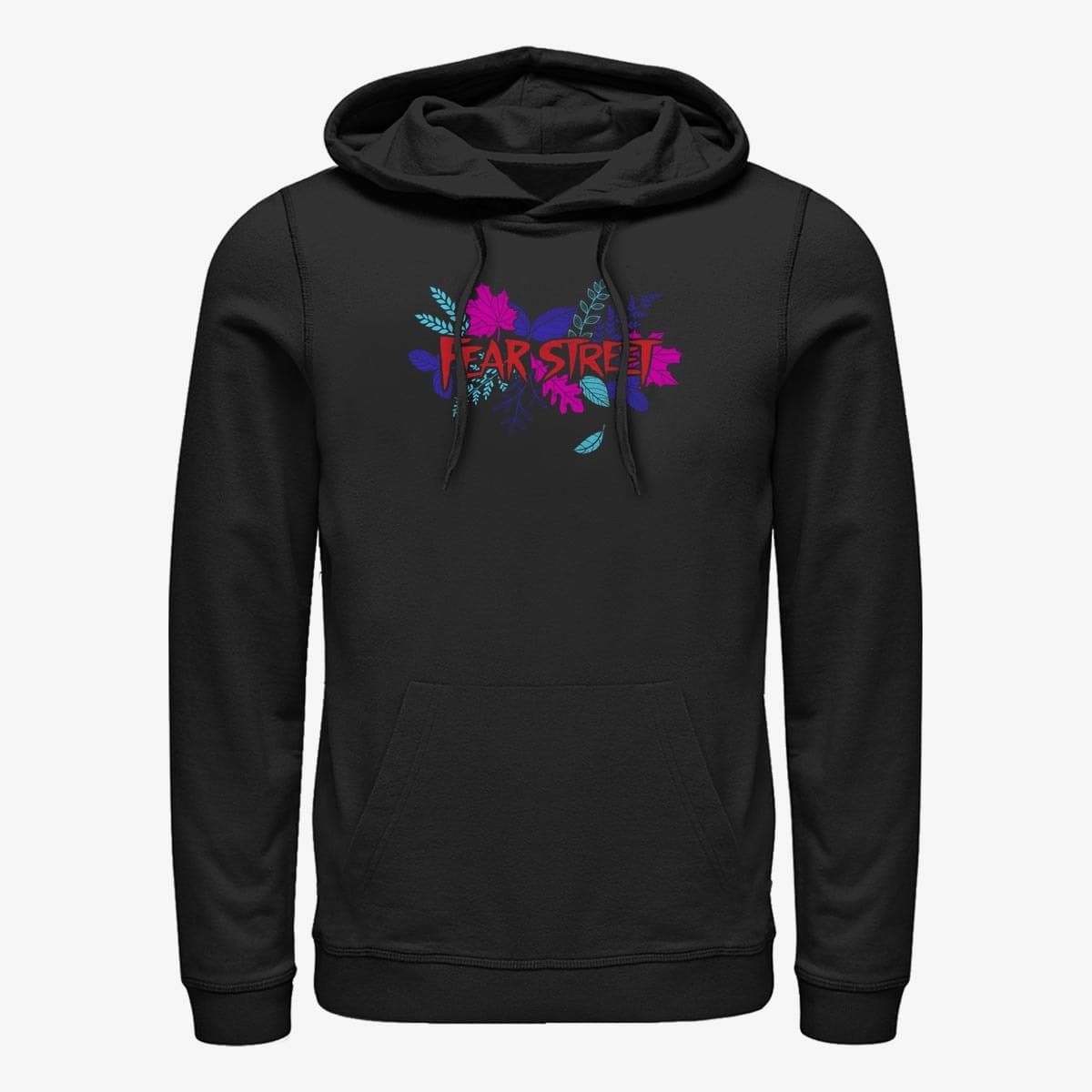 Толстовки та реглани Merch Netflix Fear Street - Leafy Logo Unisex Hoodie Black