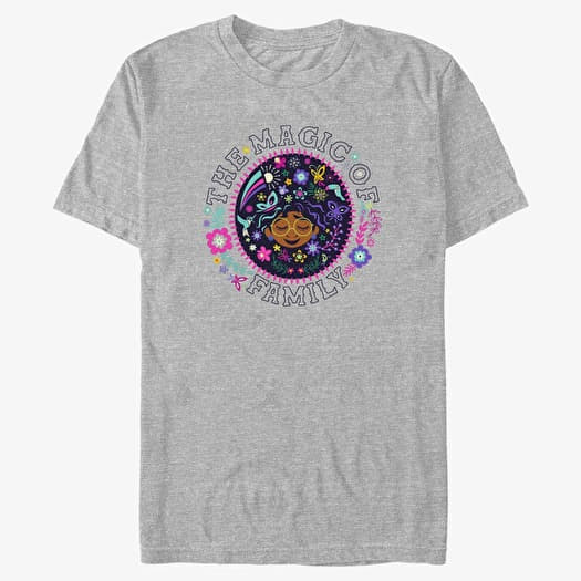 T-shirt Merch Pixar Disney Encanto - Magic Of Family Unisex T-Shirt Heather Grey