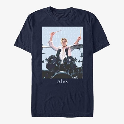 T-shirt Merch Netflix Julie And The Phantoms - Drumming Unisex T-Shirt Navy Blue