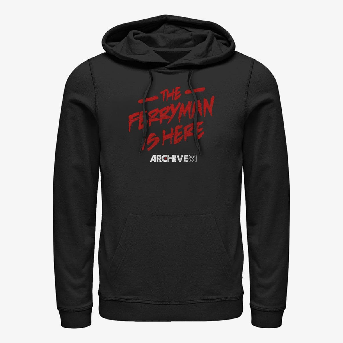 Sweatshirts Merch Netflix Archive 81 - Ferryman Here Unisex Hoodie Black