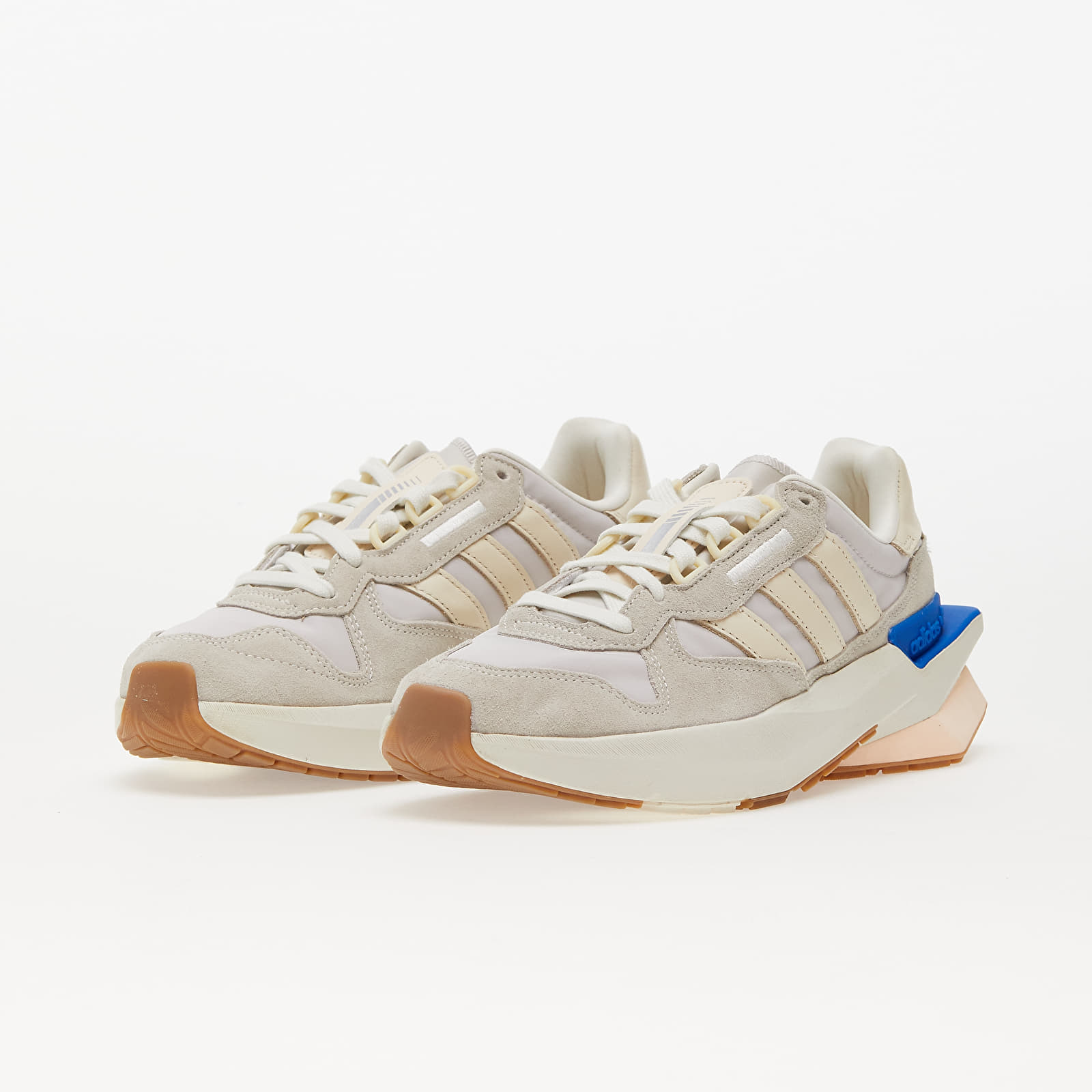 Men's sneakers and shoes adidas Treziod Pt Grey One/ Wonder White/ Off White