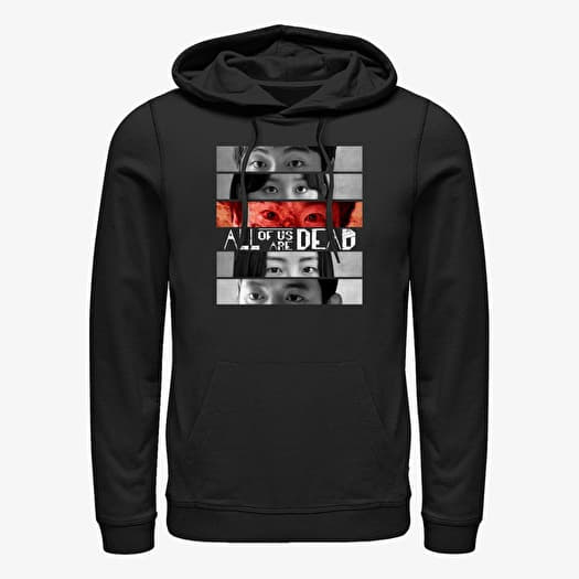 Mikina Merch Netflix All Of Us Are Dead - Eyes In Boxes Unisex Hoodie Black