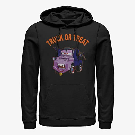 Hanorac Merch Pixar Cars 1-2 - Truck Or Treat Color Unisex Hoodie Black