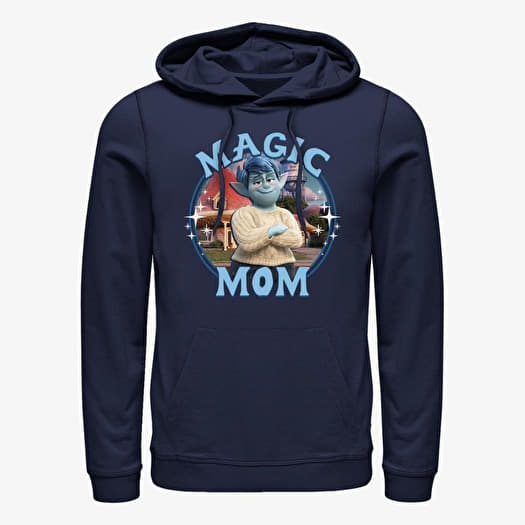 Pulóver Merch Pixar Onward - Magic Mom Unisex Hoodie Navy Blue