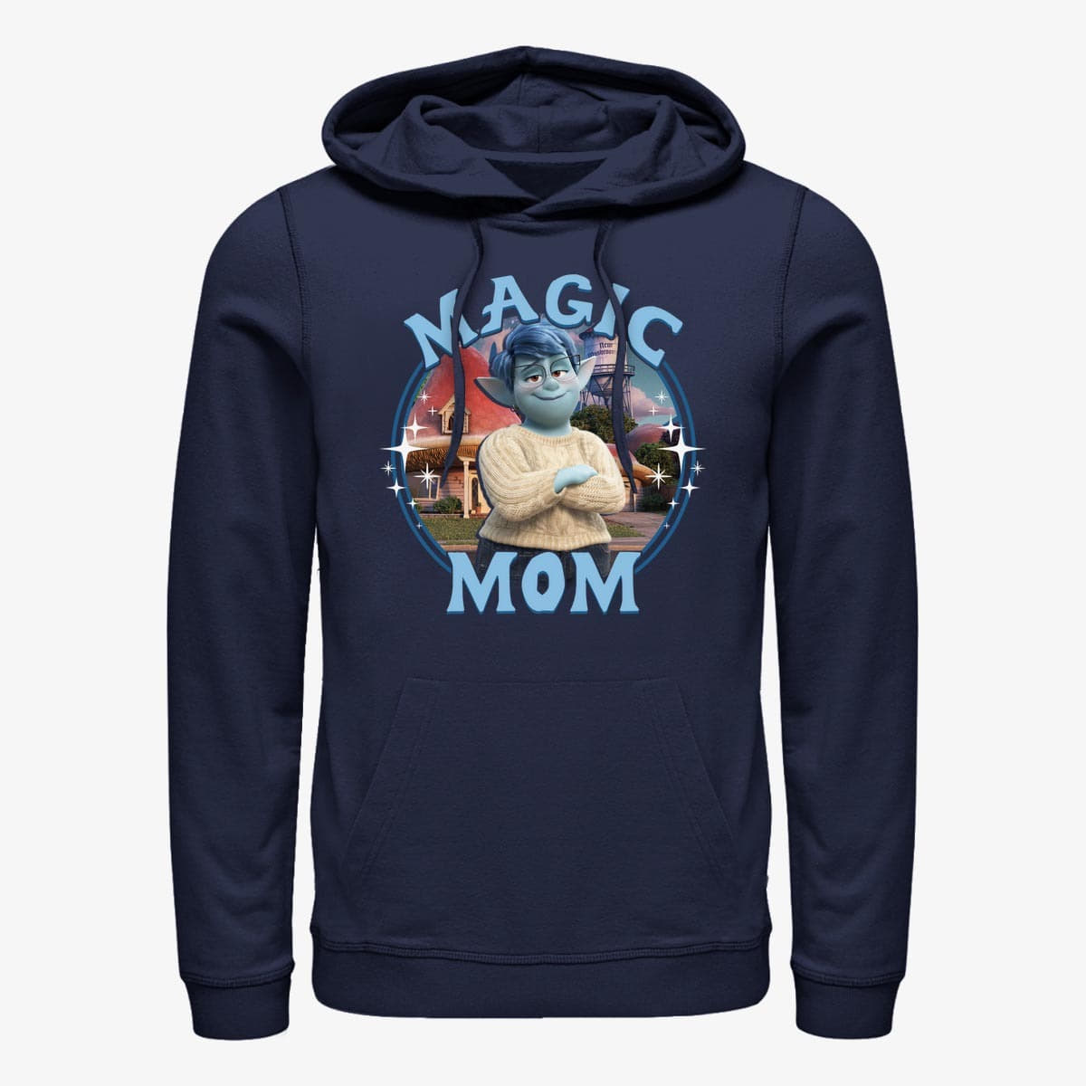 Hoodies and sweatshirts  Merch Pixar Onward - Magic Mom Unisex Hoodie Navy Blue