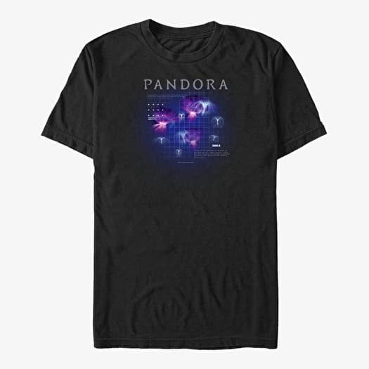T-shirt Merch Twentieth Century Fox Avatar 1 - Woodsprites Diagram Unisex T-Shirt Black