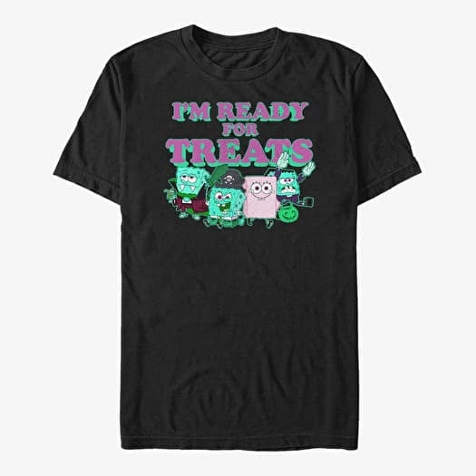 T-shirt Merch Paramount SpongeBob SquarePants - Ready For Candy Unisex T-Shirt Black