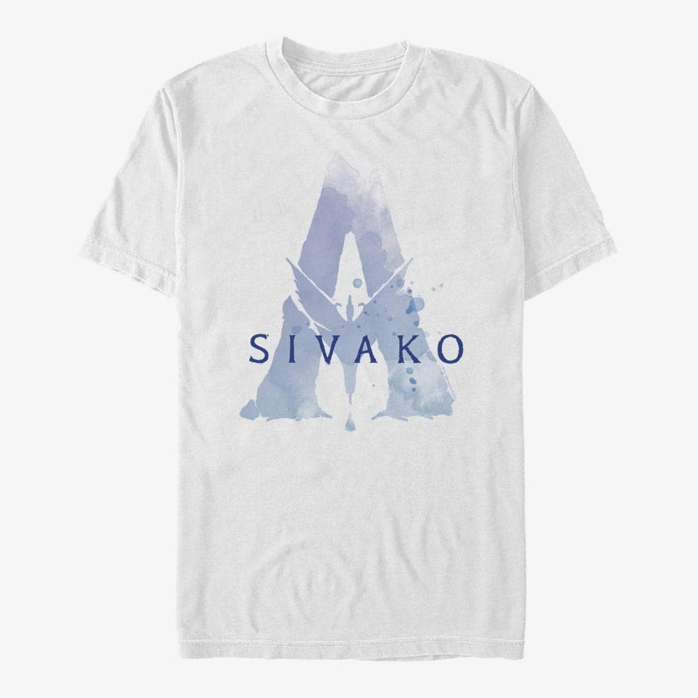 T-Shirts Merch Twentieth Century Fox Avatar 1 - Sivako Badge Unisex T-Shirt White