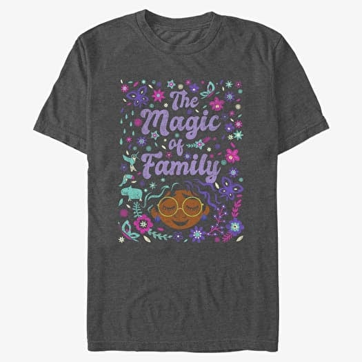 Majica Merch Pixar Disney Encanto - Magic Unisex T-Shirt Dark Heather Grey