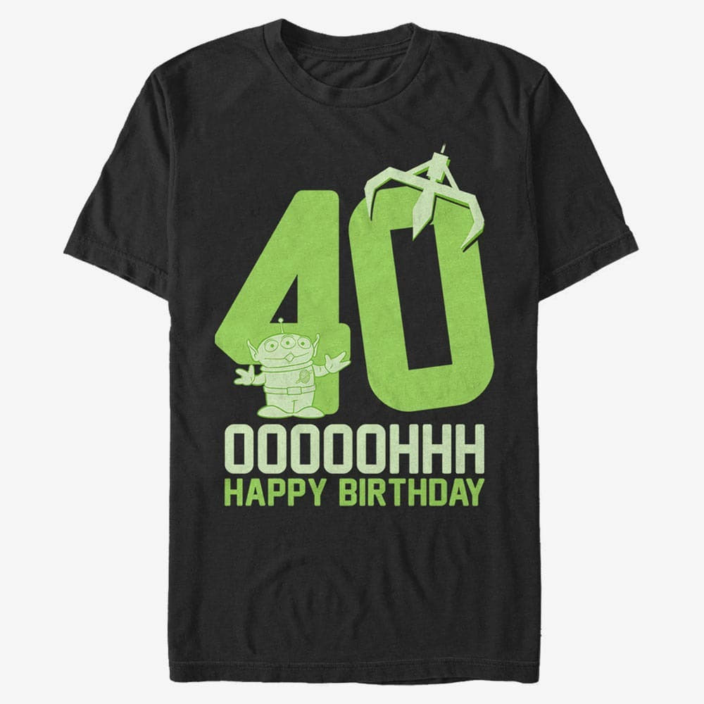 T-shirts Merch Pixar Toy Story - Ooohh Forty Unisex T-Shirt Black