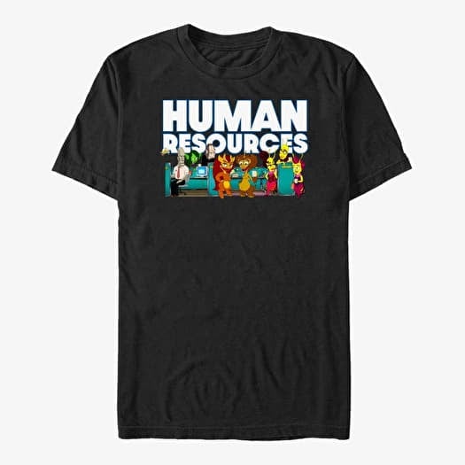 Majica Merch Netflix Human Resources - Group Shot Unisex T-Shirt Black