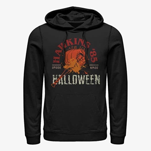 Sweatshirt Merch Netflix Stranger Things - Halloween '85 Unisex Hoodie Black
