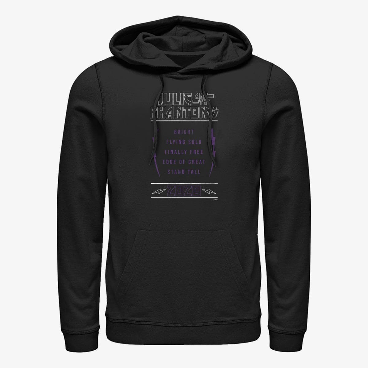Felpe Merch Netflix Julie And The Phantoms - Set List Unisex Hoodie Black