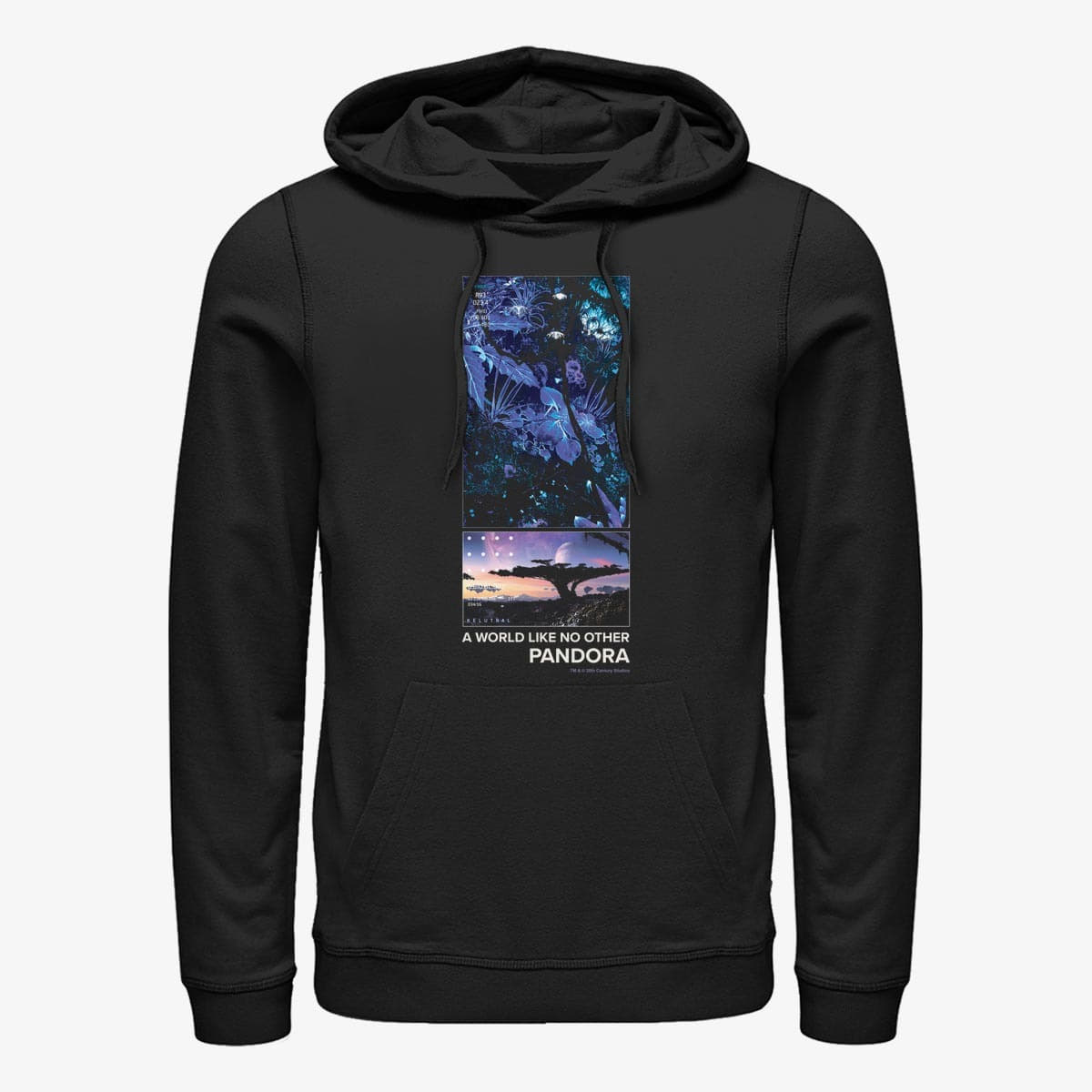 Hoodies and sweatshirts  Merch Twentieth Century Fox Avatar 1 - Left Leg Unisex Hoodie Black