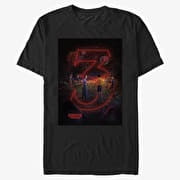 Merch Netflix Stranger Things - Season Three Unisex T-Shirt Black