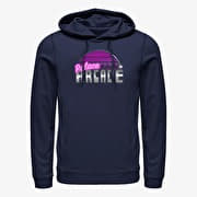 Merch Netflix Stranger Things - Retro Arcade Unisex Hoodie Navy Blue