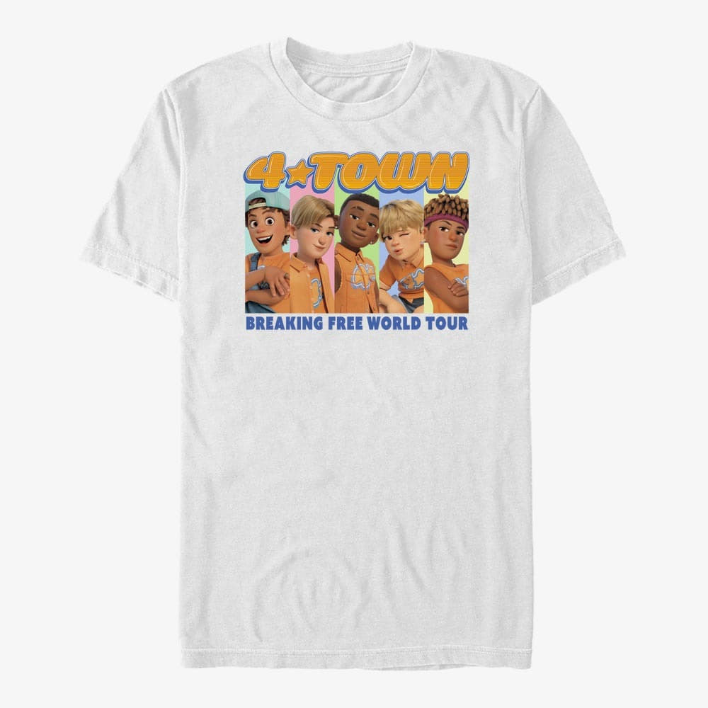 T-shirts Merch Pixar Turning Red - 4Town Concert Shirt Unisex T-Shirt White