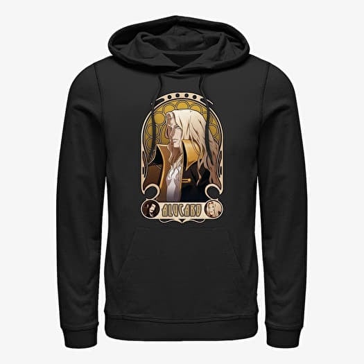 Sweat-shirt Merch Netflix Castlevania - Alucard Nouveau Unisex Hoodie Black
