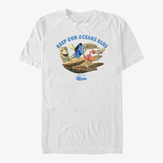 Majica Merch Pixar Finding Nemo - Nemo Ocean Unisex T-Shirt White