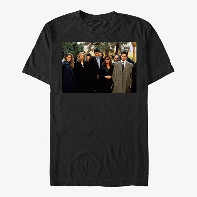 T-Shirt Merch Paramount Twin Peaks - Funeral Unisex T-Shirt Black
