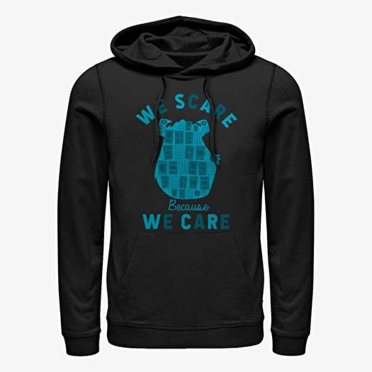 Sweatshirt Merch Pixar Monster's Inc. - Scare For Care Sulley Unisex Hoodie Black