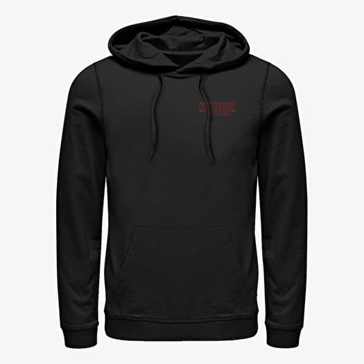 Black and red stranger things hoodie on sale
