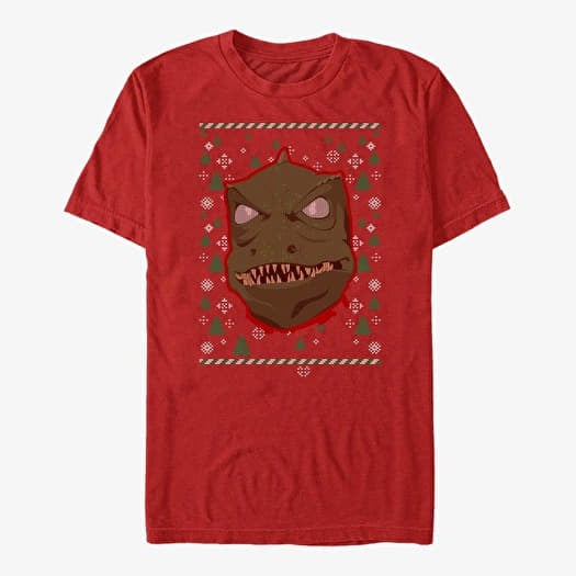 T-shirt Merch Paramount Star Trek - Gorn Holiday Unisex T-Shirt Red