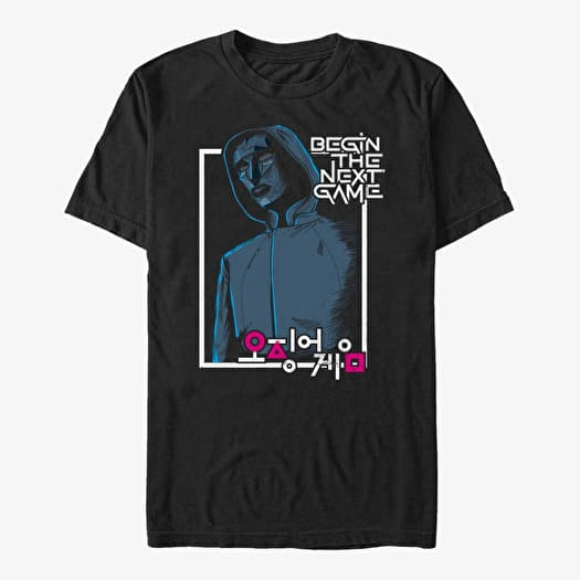 T-shirt Merch Netflix Squid Game - Begin The Next Game Unisex T-Shirt Black